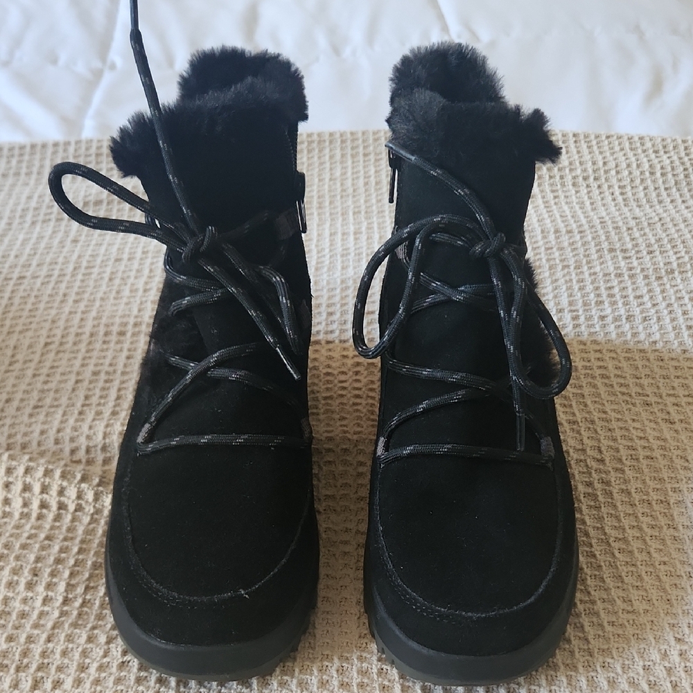 BareTraps Black Winter Boots